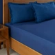 Простирадло Nautica Home 120107471 180х240 см Бавовна Синій - изображение 1