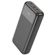 Внешний портативный аккумулятор Павербанк HOCO J121A Fast 20000mAh 22.5W 2USB/1Type-C с быстрой зарядкой QC3.0+PD3.0 Black - изображение 3