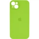 Защитный чехол-накладка Silicone Full Case AA Camera Protect для Apple iPhone 15 Shiny Green (FullAAi15-24) - изображение 1