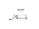Глушитель задний Опель Корса Д (Opel Corsa D) 06- (185-685) Bosal 07.435 - изображение 4