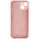 Защитный чехол-накладка Silicone Full Case AA Camera Protect для iPhone 15 Grapefruit (FullAAi15-37) - изображение 4