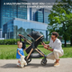 Универсальная коляска 3 в 1 Kinderkraft Esme Moonlight Grey (KSESME00GRY3000) - изображение 3
