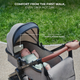 Универсальная коляска 3 в 1 Kinderkraft Esme Moonlight Grey (KSESME00GRY3000) - изображение 5