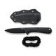 Нескладний тактичний ніж з піхвами Civivi Mini Elementum Fixed Blade C23010-1 Black-Grey (C23010-1) - зображення 3