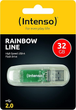 Флеш пам'ять Intenso Rainbow Line 32GB USB-A 2.0 Type-A Transparent (3502480) - зображення 4