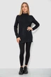 Светр жіночий однотонний колір чорний one size 244R5550 - изображение 2
