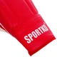 Снарядные перчатки SPORTKO UR PD-3 Материал верха: кожвинил. Материал наполнителя: сформированный пенополиуретан. Размер: L. Фиксация: эластичный ремешок. Цвет: Красный - изображение 2