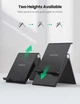 Держатель - подставка для мобильного телефона UGREEN LP247 Adjustable Portable Stand (80903) черная - изображение 2