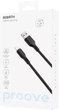Кабель Proove Rebirth Lightning 2.4 A 1 м Black (557670001) - изображение 2