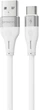 Кабель Proove Soft Silicone Type-C 2.4 A 1 м White (492030003) - изображение 1