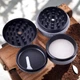 Гриндер для измельчения табака Grinder Hemp Leaf Graphite - изображение 3