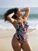 Купальник суцільний Elomi Tropical Falls 801543 85G/H Black (889501950812 ) - изображение 5