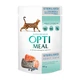 Консервированный корм Optimeal Набор "Adult Cats Sterirlised Multi Taste Полнорационный влажный корм для взрослых стерилизованных кошек"(3+1) 340 г (B2723401) - изображение 4
