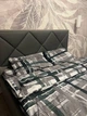 Комплект Постільної Білизни Vital-Textile Двоспальний 180 х 220 см 3D Преміум Бязь Сірий Монохромний Комфорт Real (BP2-2611) - зображення 1