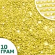 Стразы для Мозаики Голограммные Round SHLab (10 грамм) Yellow (38222-0A) - изображение 1