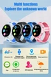 Дитячий смарт годинник з сім-картою Lemfo D40 Pink для дівчинки з GPS трекером, 4G, прослуховуванням - зображення 6
