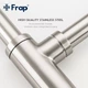 Сифон для раковини Frap F82 під донний клапан, латунь, хром - изображение 4