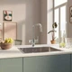 Смеситель кухонный Grohe Blue Pure Eurosmart с подключением к фильтру (30583000) - изображение 2
