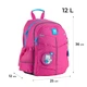 Рюкзак шкільний Kite Education Kitten & Clew 36x25x12 см 12 л рожевий (K24-771S-2) - зображення 9