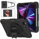 Чохол ARM Cover Apple iPad Air 5 (10.9") захисний з ременем і підставкою 360° Black - зображення 6
