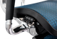 Офисное эргономичное кресло GT Racer X-801L Blue (W-85) - изображение 3