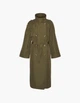 Плащ Vero Moda Ж1112666 (10301283) колір зелений M - изображение 6