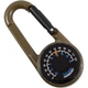 Брелок-компас Munkees Thermometer military brown (3137-MB) - изображение 2