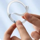 Магнитная пластина-держатель для телефона Halo Series Magnetic Metal Ring (2 шт.) Silver, Baseus (PCCH000012) - изображение 8