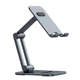 Підставка для телефону Baseus Biaxial Foldable Metal Stand (LUSZ000013) Grey - зображення 2