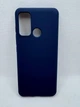 Чехол Silicone Cover Full для Motorola Moto G60 Синий - изображение 1