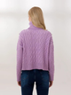 Свитер вязаный оверсайз женский Pierre Cardin G022SZ0TK-000-1520196(lila) L Сиреневый - изображение 2