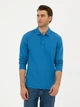 Поло чоловіче Pierre Cardin G021SZ082-000-2015113 (indigo) XL Індиго (8683857640791) - зображення 1