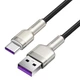 Кабель USB Type-C > USB Baseus Cafule Metal Data Cable 66W 1.0m (CAKF000101) Black - изображение 6