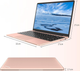 Ноутбук 14" NOTODD N500 Intel Celeron N4020 RAM 6GB SSD 256GB Win11 Металлический корпус (UKR) - изображение 6