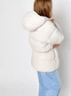 Детская зимняя длинная куртка для девочки X-Woyz DT-8368-3 134 см Молоко (2000002510253) - изображение 3