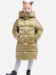 Подростковое зимнее пальто для девочки X-Woyz DT-8365-13 158 см Бронза (2000002497288) - изображение 1