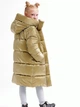 Подростковое зимнее пальто для девочки X-Woyz DT-8365-13 158 см Бронза (2000002497288) - изображение 3