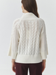 Sweter z golfem damski Tatuum Willa T2422.089B-105 L Biały (5900142375590) - obraz 2