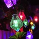 Вулична LED-гірлянда на сонячній батареї Sirius SL2885M-DM20 з розсіювачами у формі кристалів світло RGB 5.8м IP44 - зображення 6