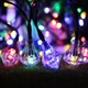 Вулична LED-гірлянда на сонячній батареї Sirius SL2885M-DM20 з розсіювачами у формі кристалів світло RGB 5.8м IP44 - зображення 8