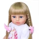 Кукла Реборн 55 см единорожка силиконовая NPK DOLL - изображение 6