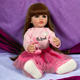 Лялька Реборн 55 см Злата силіконова NPK DOLL - зображення 4