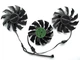 Вентилятор кулер для видеокарты Gigabyte RTX 2070 2080 Ti 3070 Ti RX 6800 6900 XT Gaming 83 мм Everflow T128015SU (GA92S2U T129215SU PLA09215S12H) комплект 3 шт (№414.7) - изображение 2