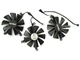 Вентилятор кулер для видеокарты Inno3D RTX 4070 4080 4090 iChill X3 95 мм Colorful CF-12915S (CF-129420S) комплект 3 шт (№519) - изображение 2