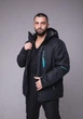 Гірськолижна чоловіча куртка Aolugang чорна 2XL (8722) - зображення 3