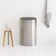 Бак для сміття Touch Bin Brabantia, 40 л, сріблясто-сірий (114809) - зображення 2