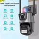 Уличная IP камера видеонаблюдения DL 8 MPx с WIFI поворотная с удаленным доступом, микрофоном, ночной съемкой, датчиком движения - изображение 7