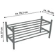 Полиця для взуття Casa Si Shoe Rack Bamboo (CS92307W04) - зображення 4