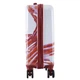 Чемодан маленький под ручную кладь Semi Line 20" (S) Polycarbonate/ABS-Plastic White/Red Print (T5654-1) - изображение 3