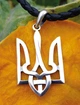 Кулон Тризуб зі шнуром 50 см. Срібло 925°. (АРТ. №142/50) Dadiverin Jewelry - изображение 1